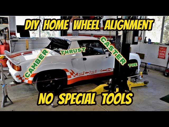 DIY Car Alignment with No Special Tools CAMBER CASTER TOE and THRUST