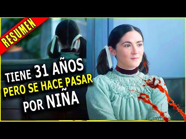  LA HUERFANA 2: EL ORIGEN - ORPHAN FIRST KILL resumen || Ahora te cuento