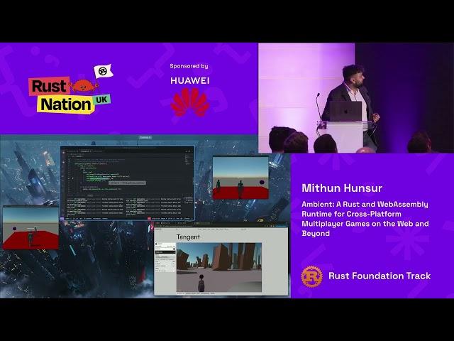 Mithun Hunsur - Ambient: A Rust and WebAssembly Runtime for Cross-Platform Multiplayer Games