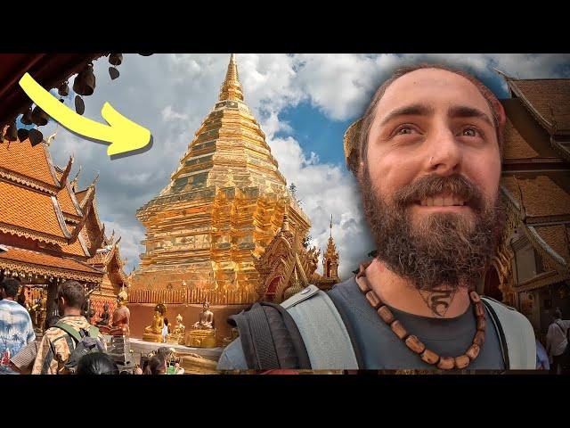 Visiting Chiang Mai's Golden Temple  (Doi Suthep)