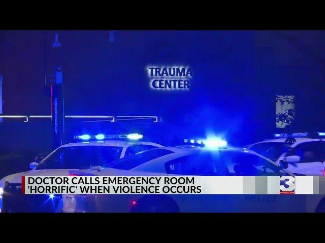 Doctor calls emergency room 'horrific' when multiple shootings occur