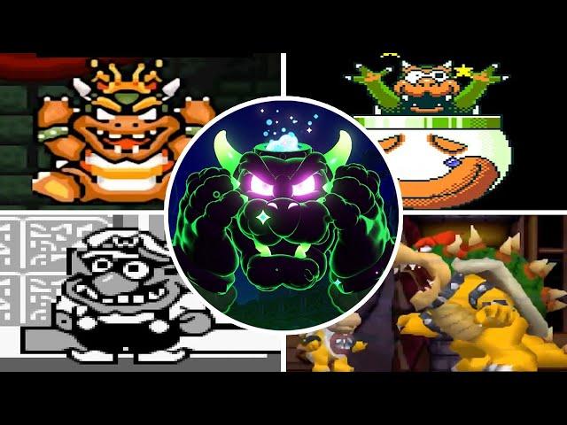 Evolution of - Final Bosses in Super Mario 2D Jump'n'Runs