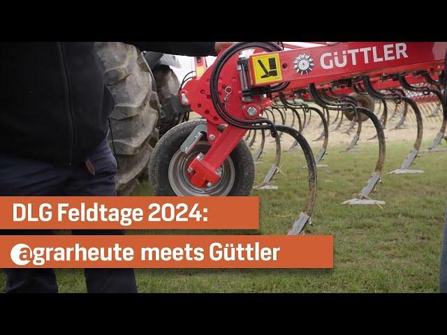 Güttler mit dem SuperMaxx Bio auf den DLG Feldtagen 2024