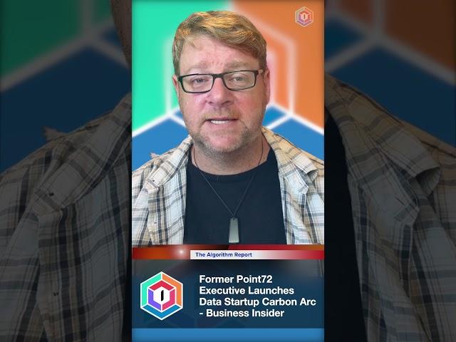 Algorithm Report: New Data start up from former Point72 Exec