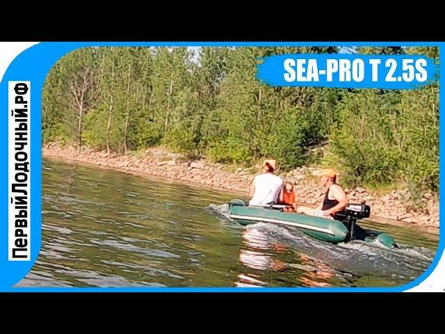 Sea Pro t 2.5 s (Сеа про 2.5) - скорость мотора против течения.