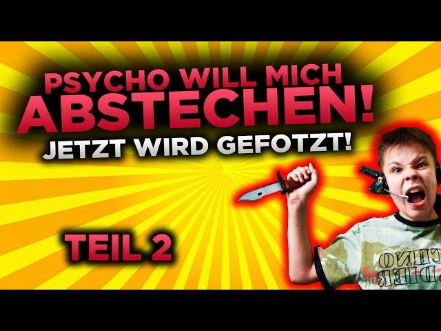 PSYCHO JUNGE WILL MICH ABSTECHEN! | ESKALATION! #2 - Minecraft Op Griefing