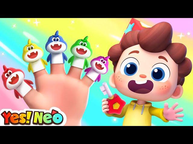 Baby Shark Colorful Rooms | Learn Colors with Baby Shark | Nursery Rhymes & Kids Songs | Yes! Neo