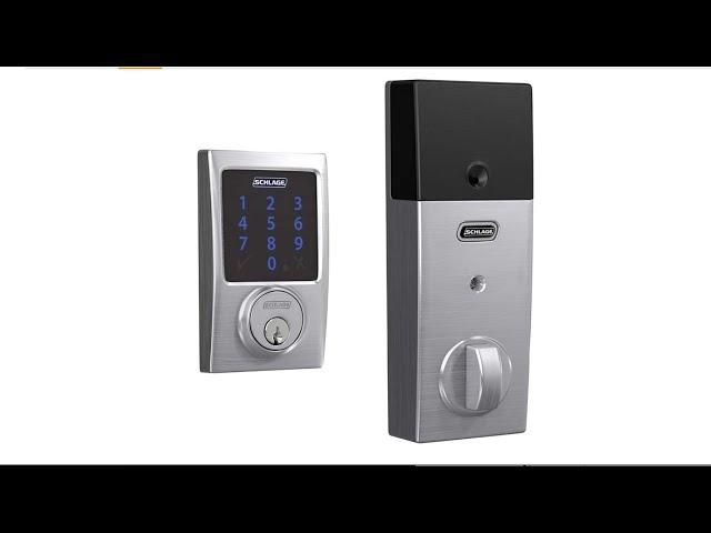 Schlage Connect Century Touchscreen Deadbolt Unboxing, Review & Install Demonstration