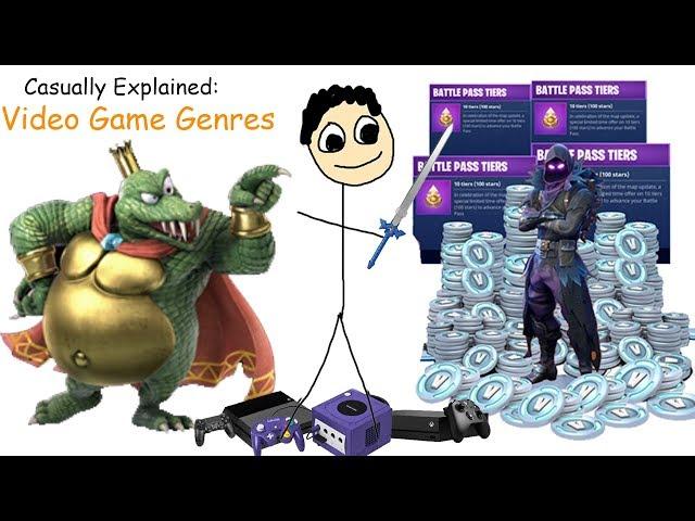 Casually Explained: Video Game Genres