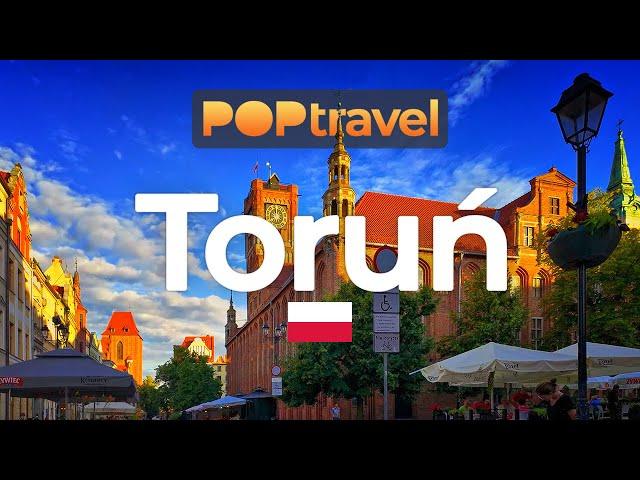 TORUN, Poland  - Old Town Tour (June 2024) - 4K HDR