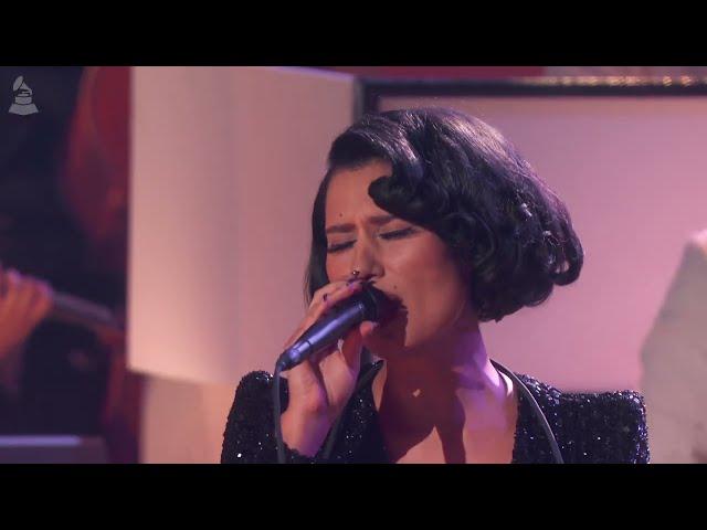 Watch RAYE perform "OSCAR WINNING TEARS" live at the 2025 GRAMMYs