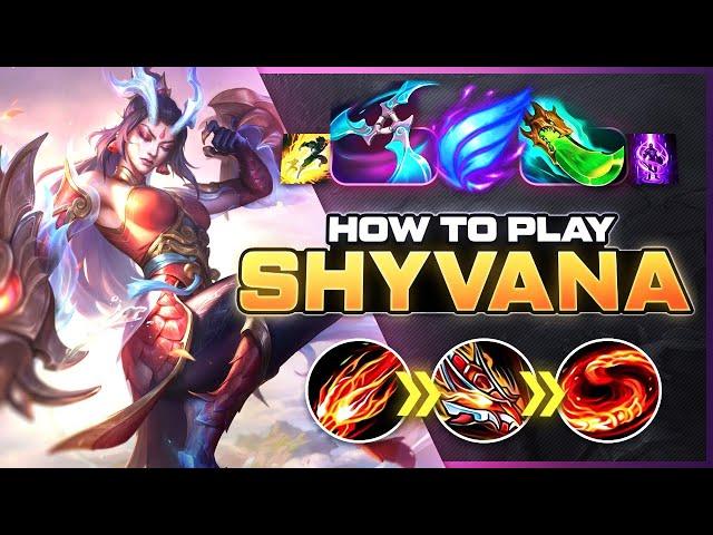 HOW TO PLAY SHYVANA TOP - 0 CD BUILD | BEST Build & Runes | Season 14 Shyv guide | League of Legends