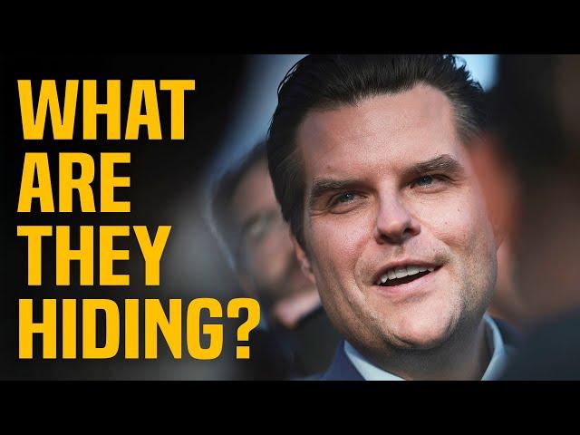 If the report was good for Matt Gaetz, they'd release it