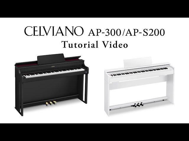 CELVIANO AP-300 / AP-S200 Tutorial Video｜CASIO