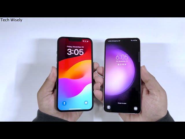 iPhone 13 vs Samsung S23 - Speed Performance Test