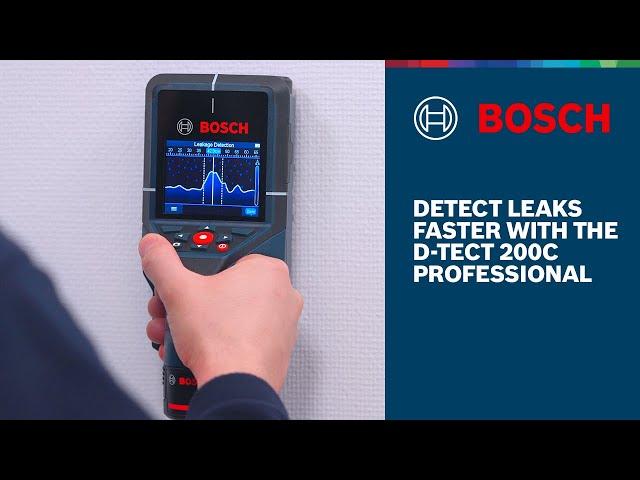 Leak Detection with the D-Tect 200 C Professional