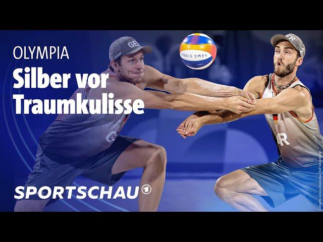 Beachvolleyball: Deutschland –  Schweden | Olympia 2024 | Sportschau