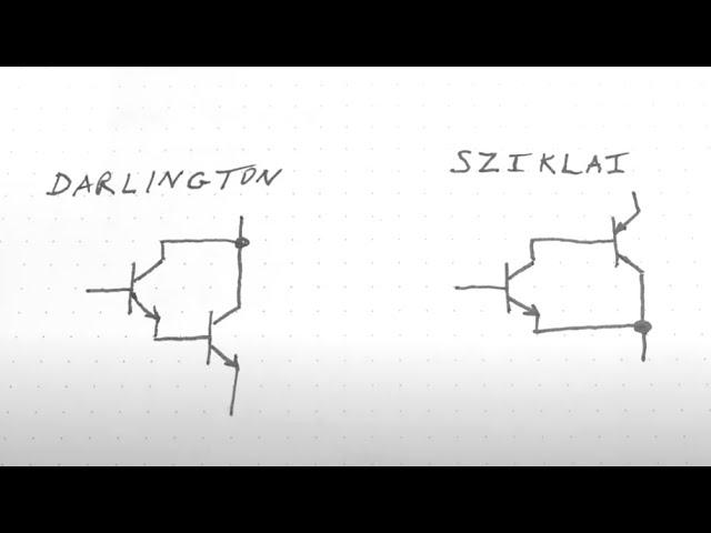 #1776 Darlington and Sziklai Transistors