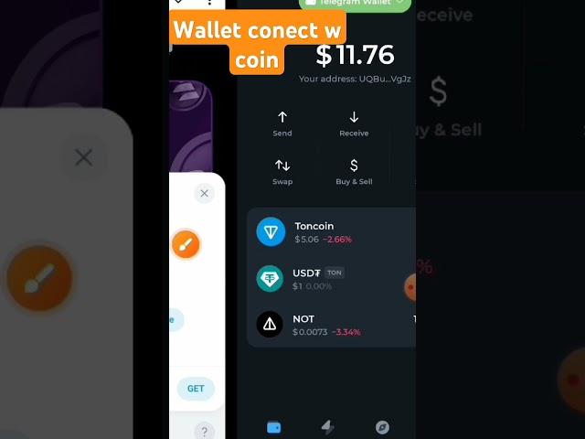 W- coin wallet conect