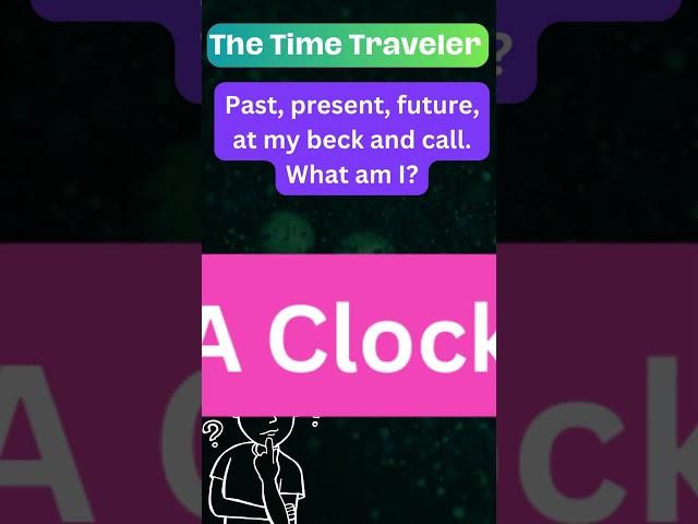 Journey Through Time: Can You Crack The Time Traveler's Riddle? ⏳ | Short Puzzle Fun