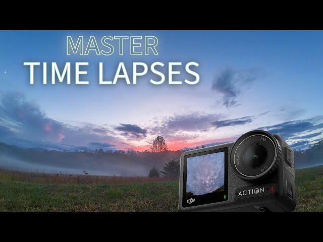 DJI Osmo Action 4 | A Guide to Capturing the BEST TIME LAPSES