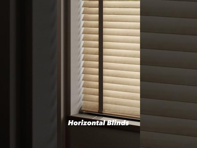 Different Types of Window Blinds #shorts #homedecoration #decoration #window #blinds #windowblinds