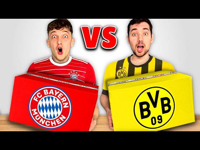 1000€ BAYERN MÜNCHEN vs BORUSSIA DORTMUND Mystery Box Opening! ️ Welche Box ist besser?