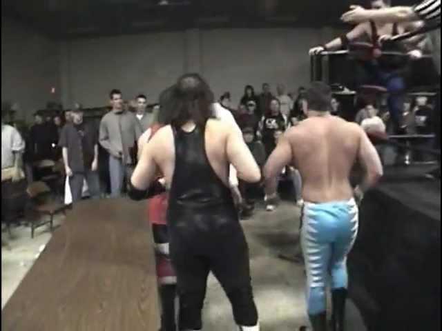 CZW War At Station 44 10.03.2001 - Johnny Kashmere gets put through the table