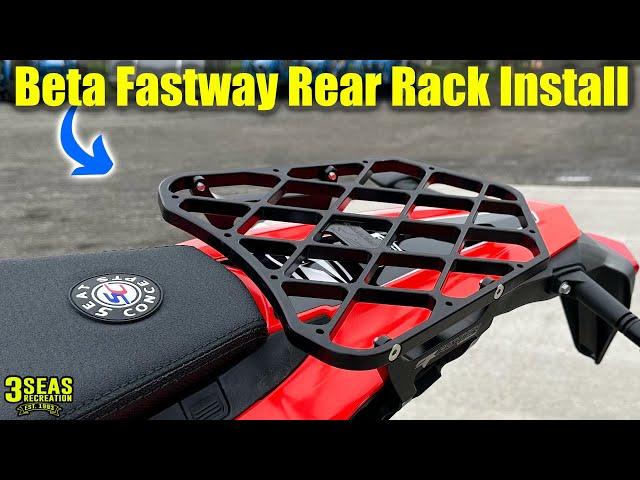 Fastaway Rear Rack Install :2020+ Beta # AB-22090  /  3 Seas Recreation, BETA USA