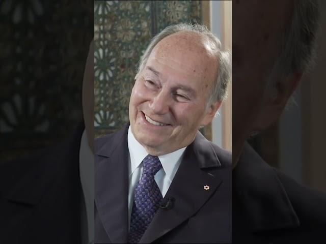 How much are you guided by your faith?... Interview with Aga Khan IV, Hazar Imam