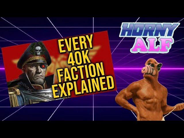 A Noobs reaction to Every Single Warhammer 40K Factions Explained Part 1