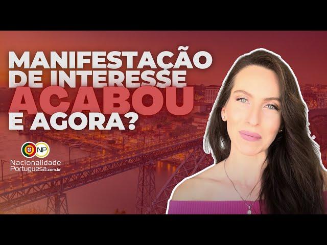 MANIFESTAÇÃO DE INTERESSE ACABOU, E AGORA?