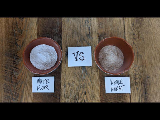 What's the Difference Between Whole Wheat Flour & White Flour?