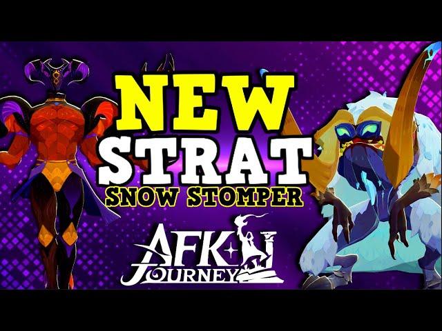 New Strategy Snow Stomper "Difficult Mode" [F2P] - AFK Journey