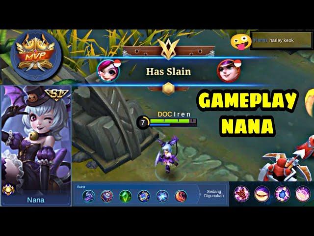 BUILD NANA TERSAKIT 2022 | GAMEPLAY NANA MVP