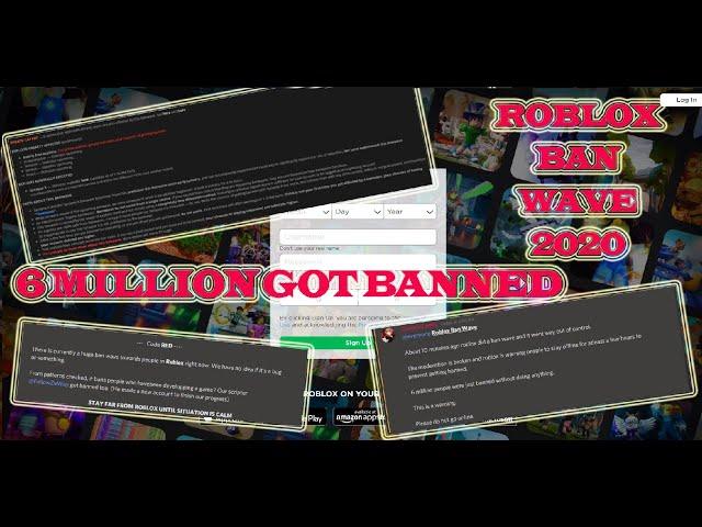 ROBLOX BAN WAVE 2020 [APRIL] (I GOT BANNED TOO) *EXPLANATION*