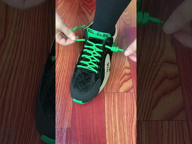 How to tie shoelaces, Creative ways to tie shoelaces, Shoes lace styles #shoelaces #tieshoes #shorts