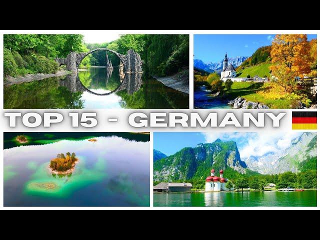 TOP 15 destinations in Germany -2023- the most beautiful sights and places that everyone should see