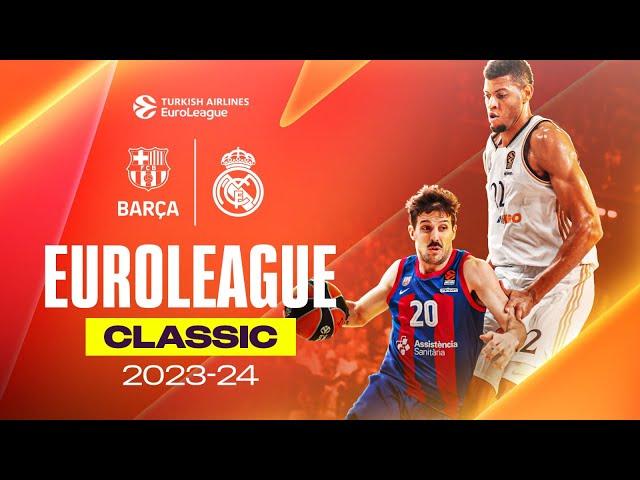 El Clásico Thriller | Barcelona - Real Madrid | EUROLEAGUE CLASSIC GAME 2023-24