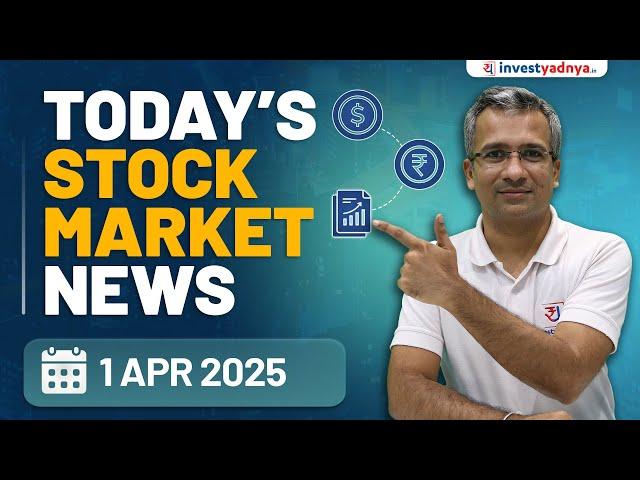 Today's Stock Market News - 1/4/2025 | Aaj ki Taaza Khabar