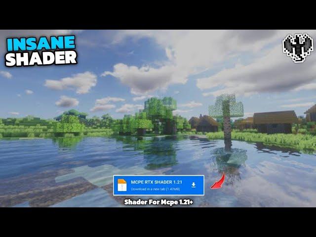 New Shader For Minecraft PE 1.21.50 || Shader For Bedrock Edition (Android, iOS, Win 10) 1.21+