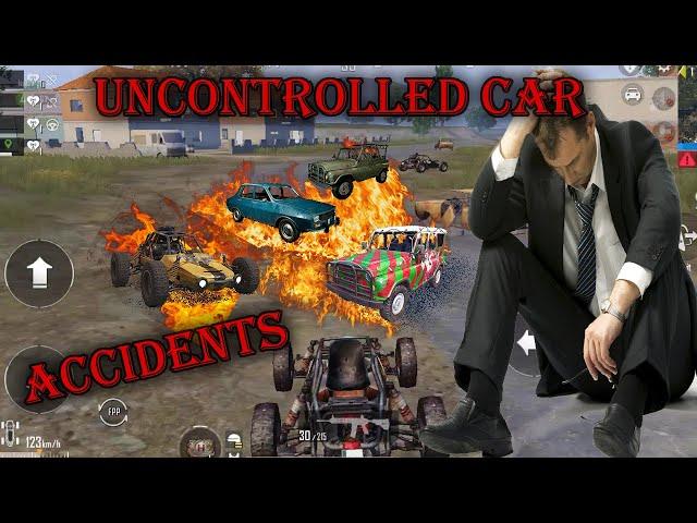 5 Uncontrolled | Car Accidents | Pubg Mobile | Gametory Boy