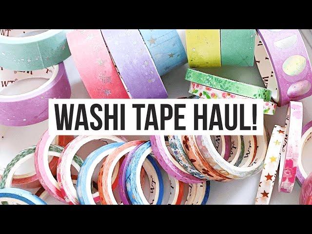 Washi Tape Haul! Unboxing a Surprise Box from The Washi Tape Shop!