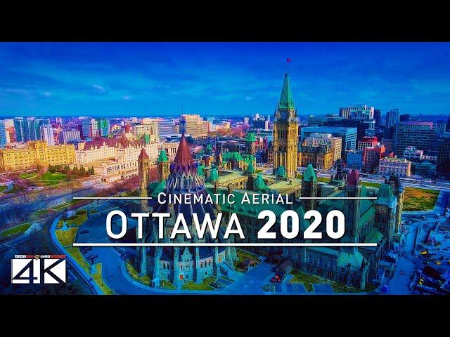 【4K】 Drone Footage  Welcome to Canada - OTTAWA  Cinematic Aerial Film | Ontario