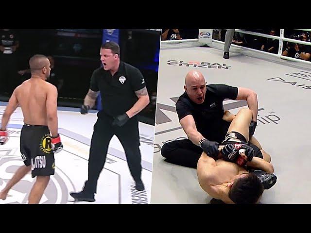 Referees vs Fighters - When Referees Lose Their Cool - Craziest And Funniest Moments