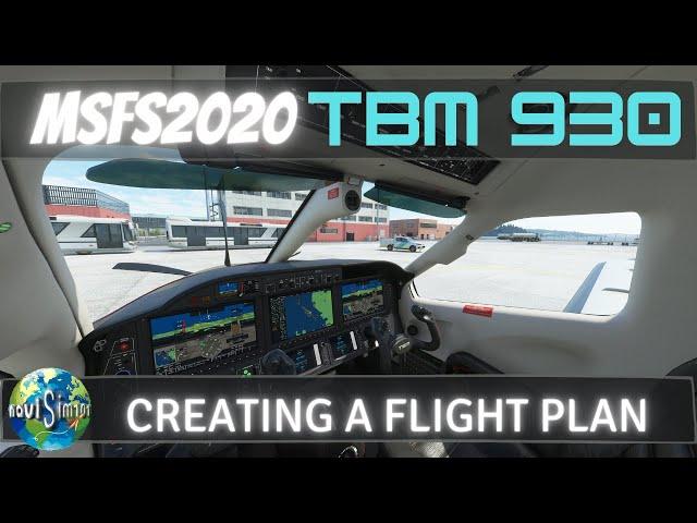 How to Create a Flight Plan in Microsoft Flight Simulator 2020