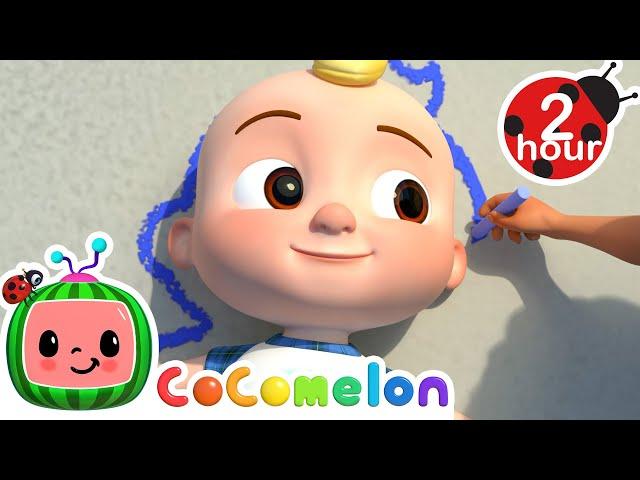 Heads Shoulders Knees and Toes | Cocomelon | Moonbug Kids - Fun Zone