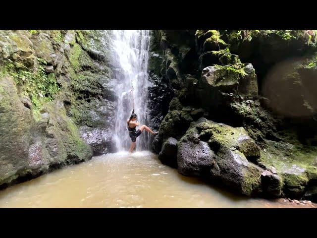 All 13 Crossings and Waterfall Climb in Maui Hike | Makamakaole Stream Trail