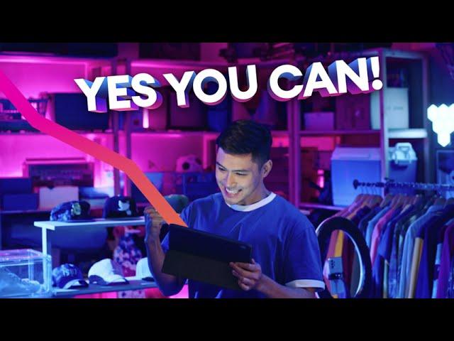YES YOU CAN, WITH LAZADA | SALE