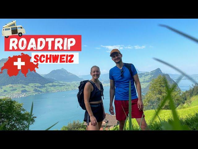 ROADTRIP SCHWEIZ mit dem Campervan Schweizer Seen Zürichsee Vierwaldstättersee Brienzersee Zugersee